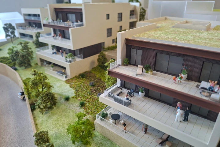 Maquette de promotion immobilière -  Epure